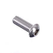 ID Button Head Bolts Silver M6x16mm