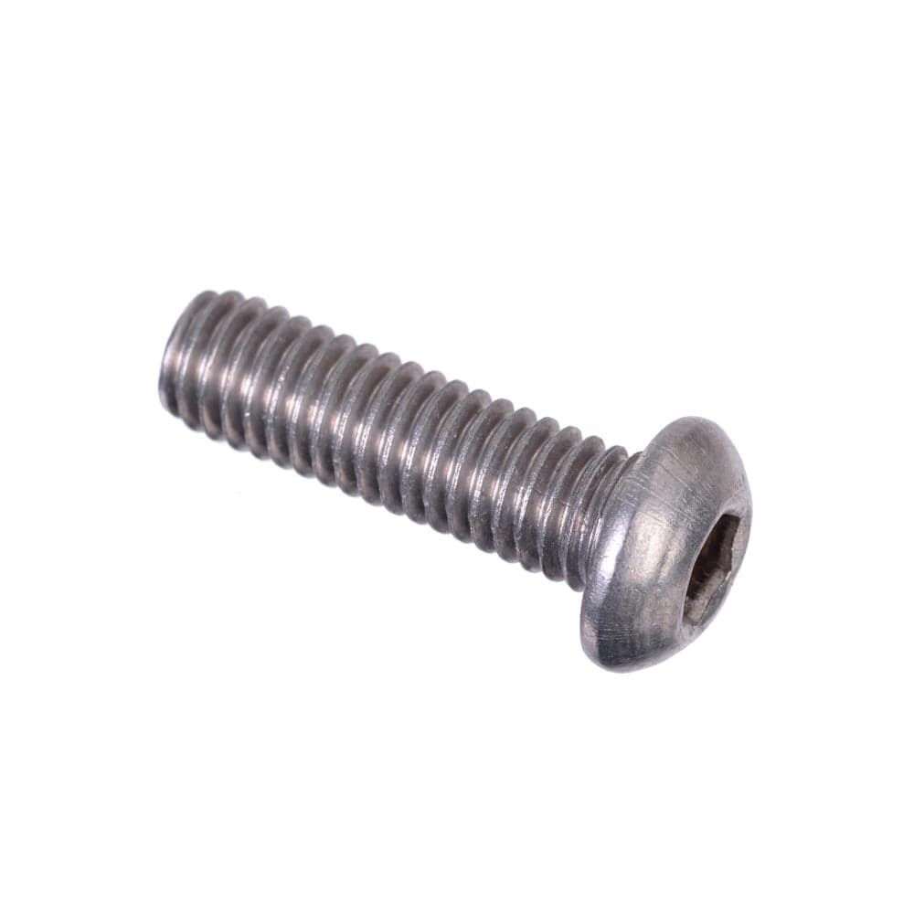 ID Button Head Bolts Silver M6x20mm