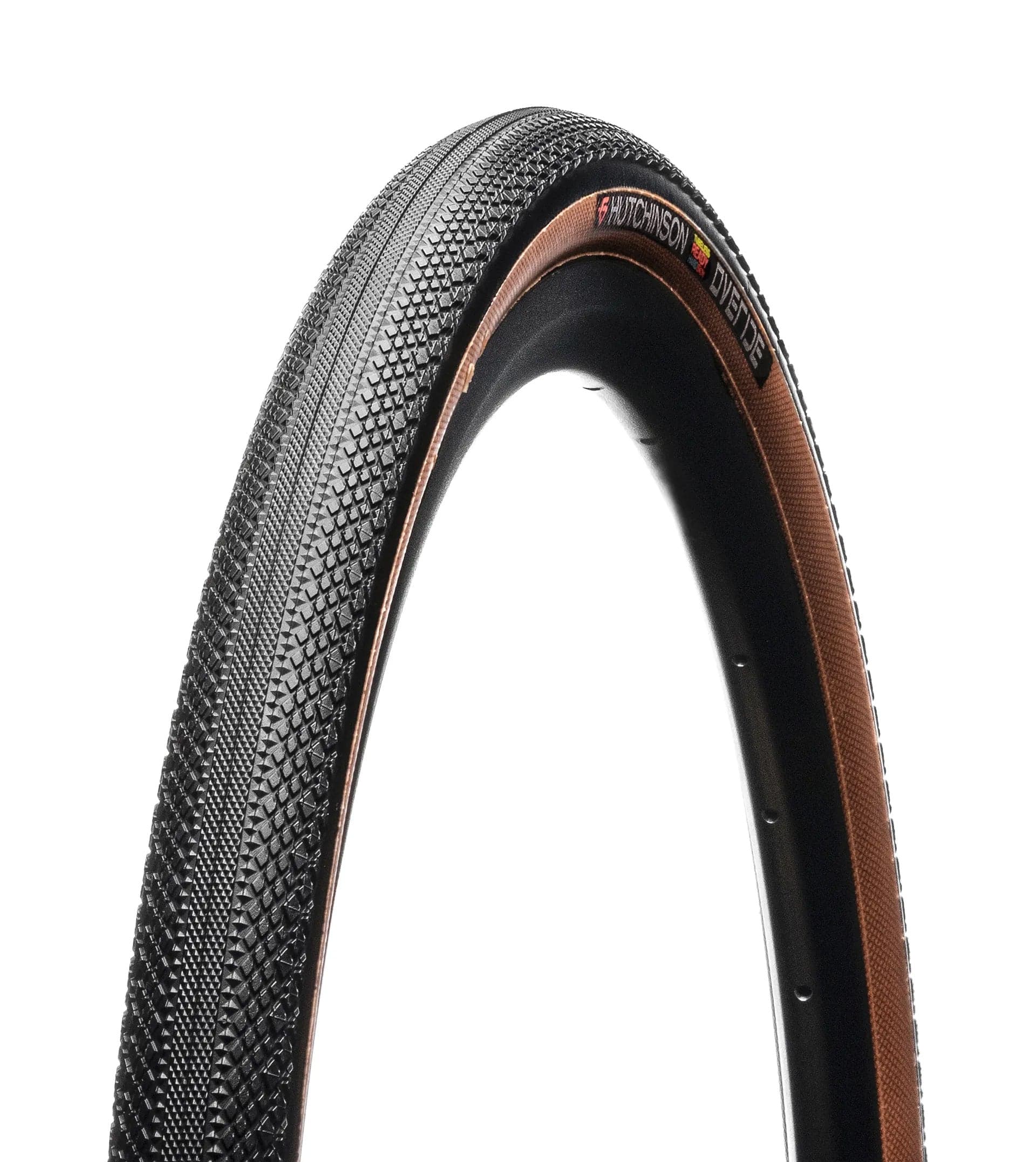 Hutchinson Overide Gravel Tyre (Tan Wall, 700 x 40, TR, FB, RF)