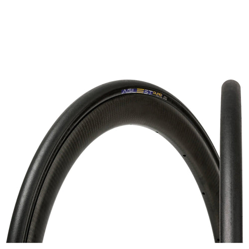 Panaracer Agilest Duro Folding Road Tyre: Black/Black 700X25C