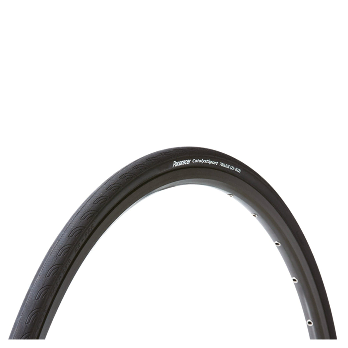 Panaracer Catalyst Folding Road Tyre: Black/Black 700X28C