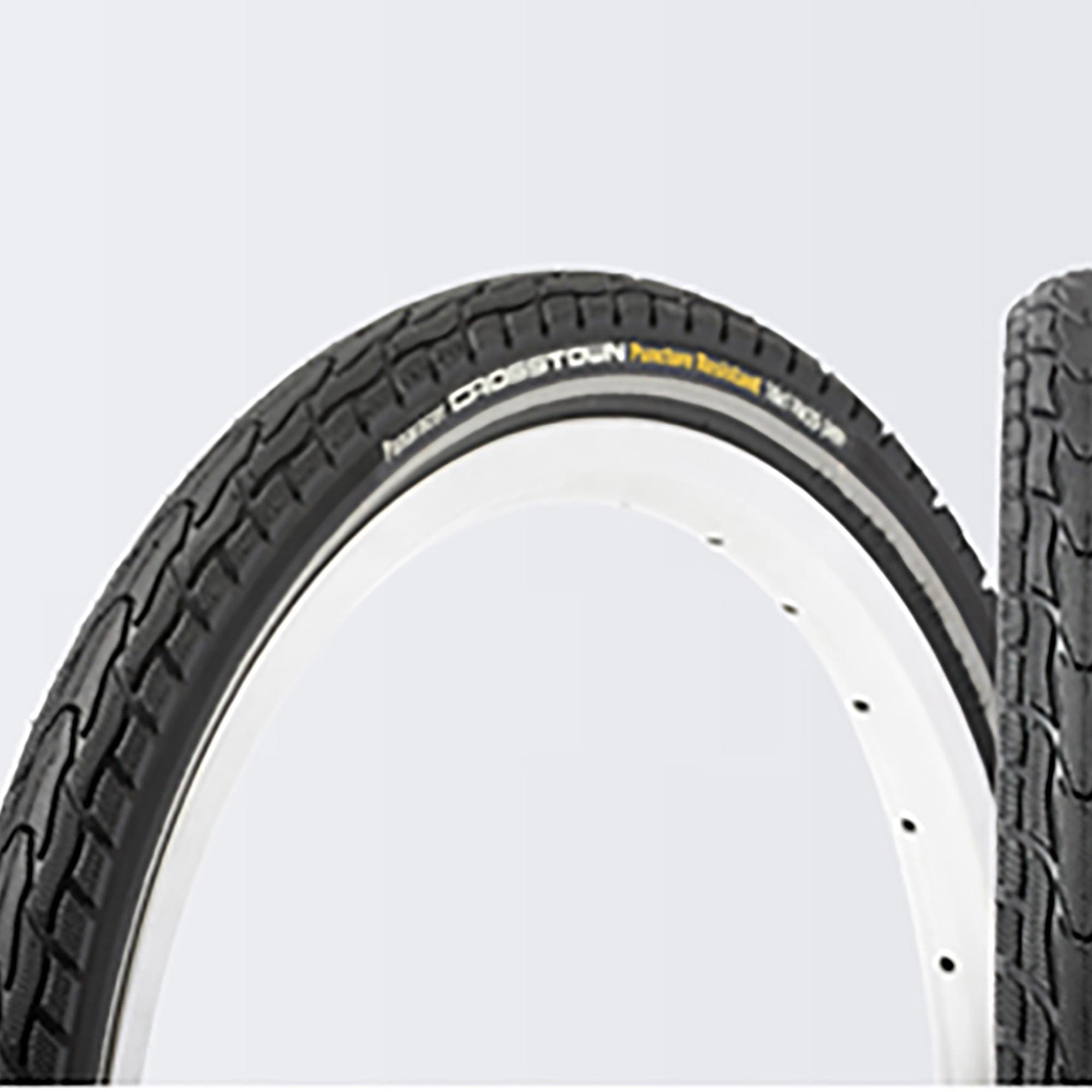 Panaracer Cross Town Reflect Urban Tyre: BLACK 700X35C