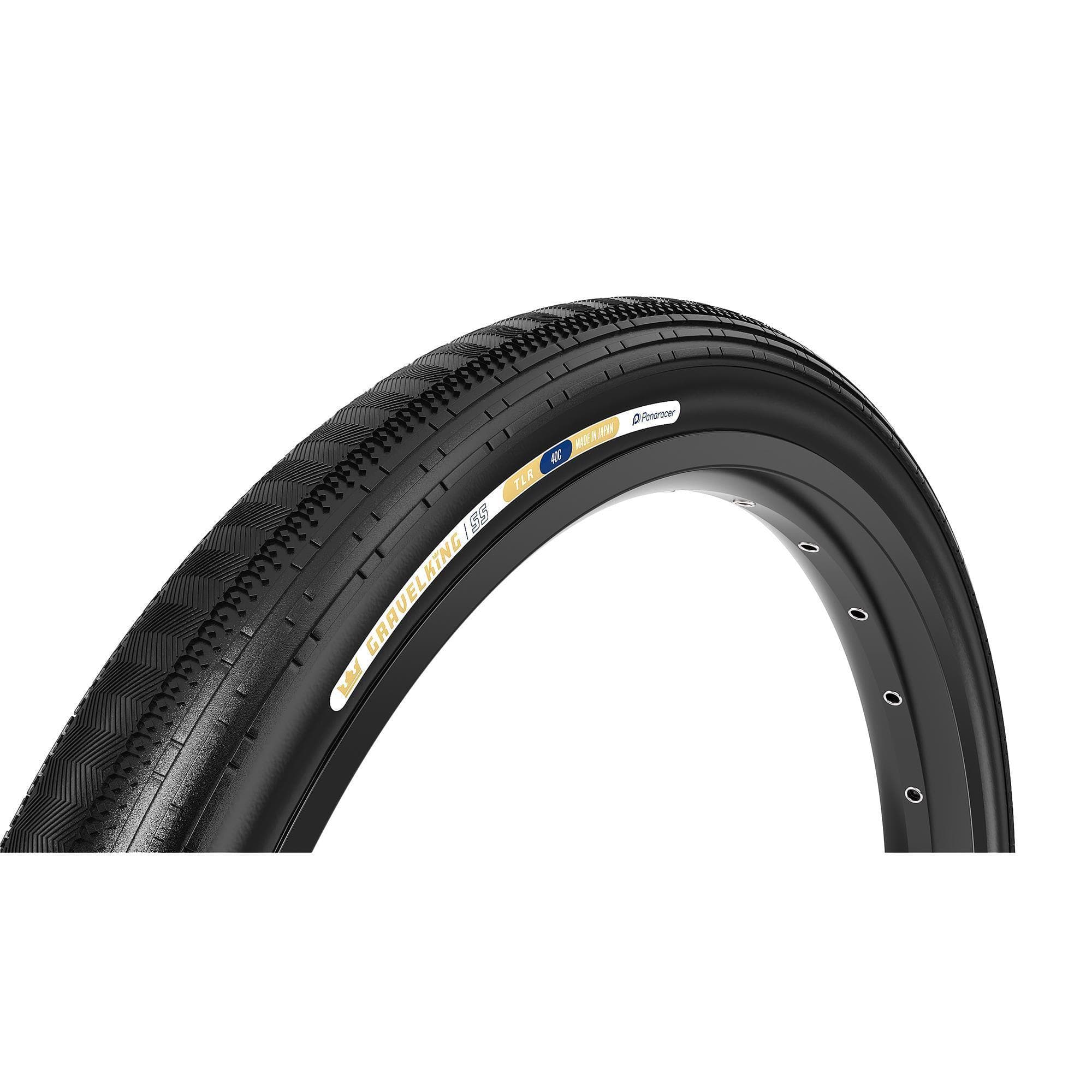 Panaracer Tlr Gravelking Ss Tlr Gravel Tyre: Black/Black 650Bx48C/27.5X1.90