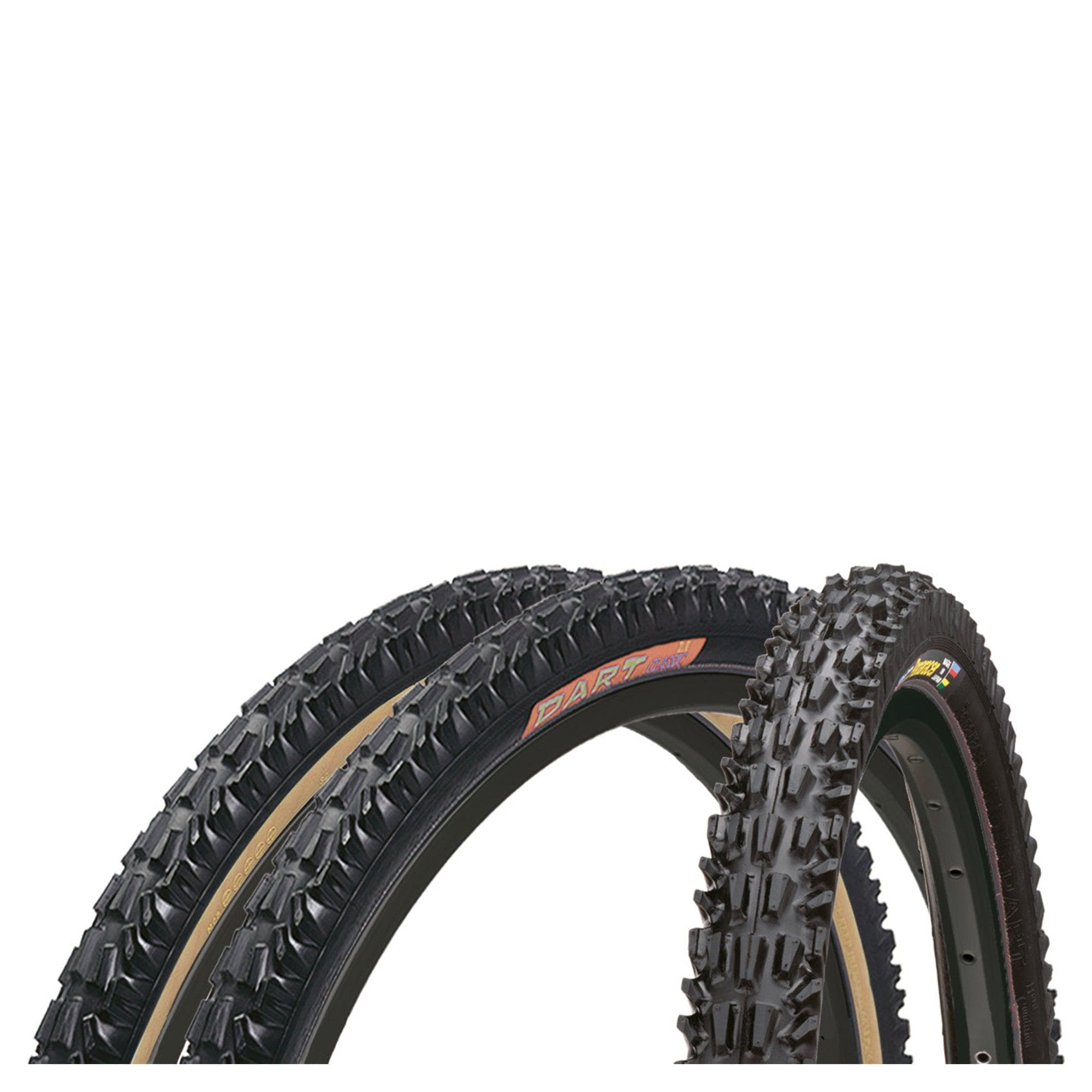 Panaracer Dart Classic Folding Tyre: Black/Black 26X2.10"