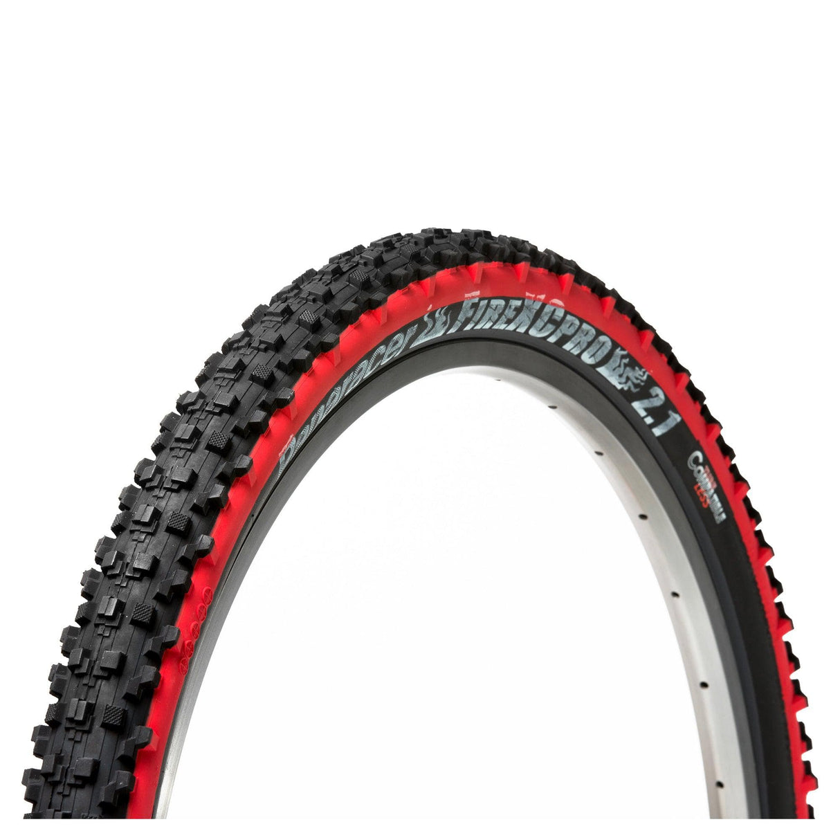 Panaracer Fire Xc Wire Bead Tyre: Black/Red 26X2.10"