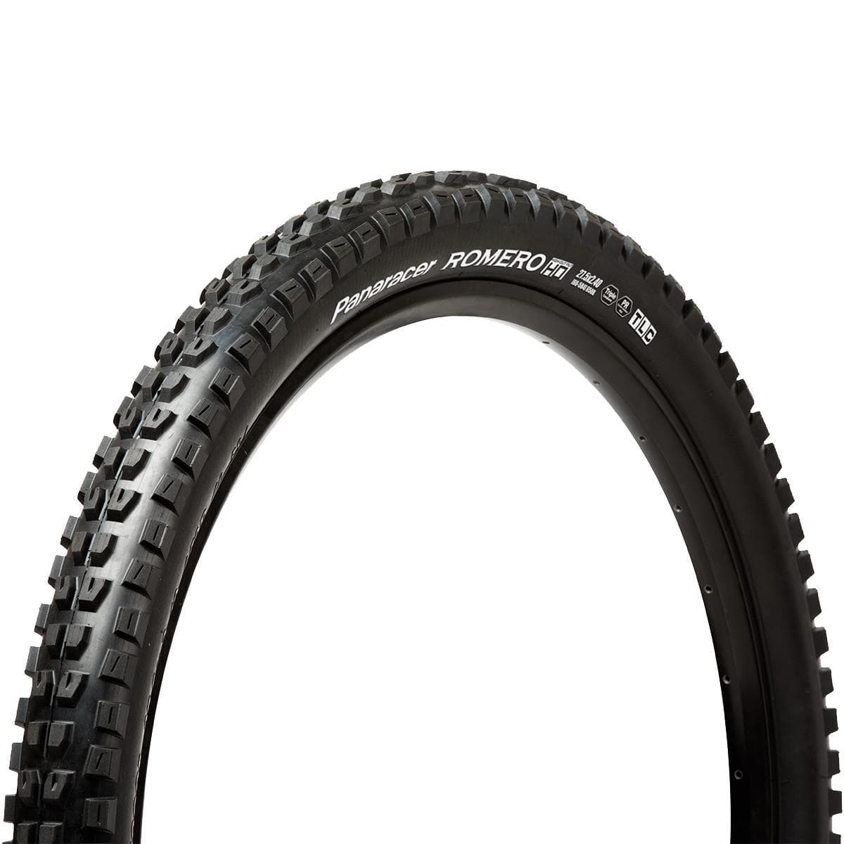 Panaracer Romero Ho Tubeless Compatible Folding Tyre: Black/Black 27.5X2.40"