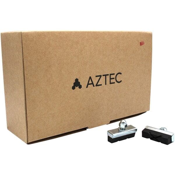 Aztec X-Pattern Calliper Brake Blocks - Workshop Pack of 25 Pairs