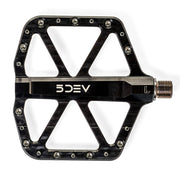5Dev All Round Pedals Black 106x110mm