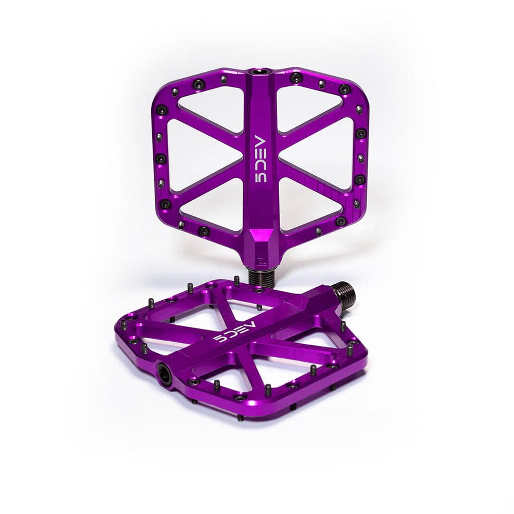 5Dev All Round Pedals Purple 106x110mm