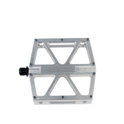 5Dev Flatline Pedals 110x110mm Raw Silver