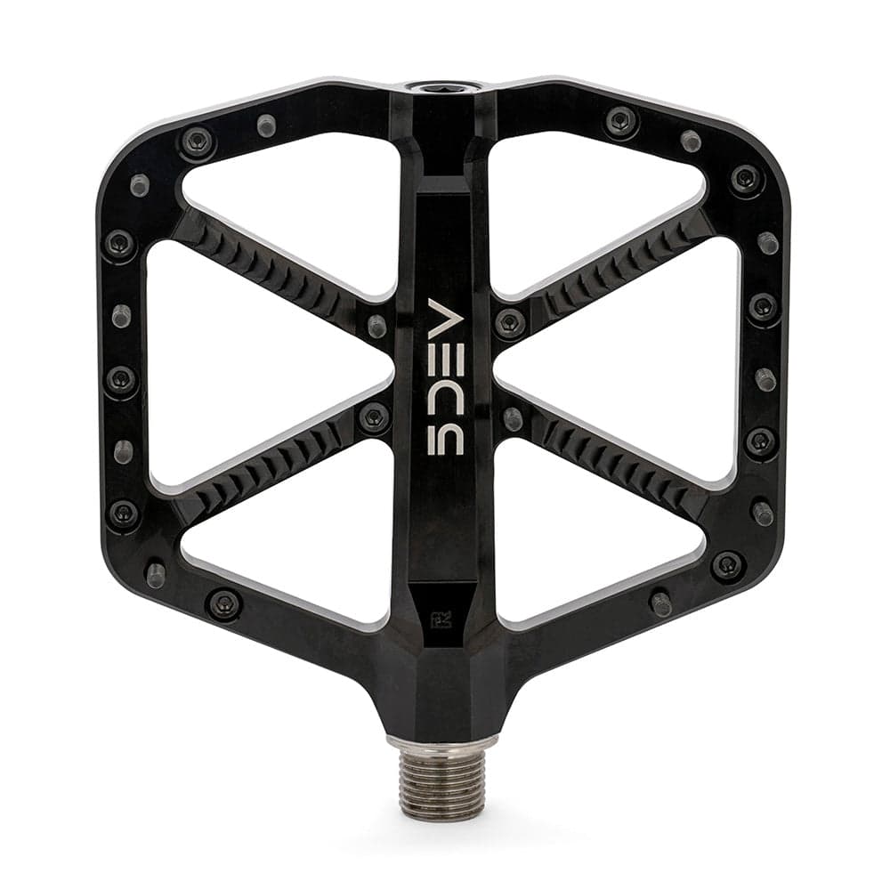 5Dev Trail/Enduro Pedals Raw Silver 106x110mm