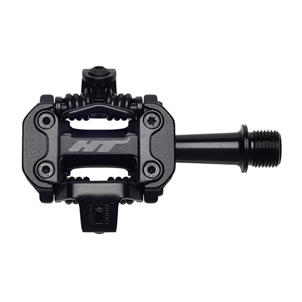 HT Components M2 Pedals Stealth Black 9/16"