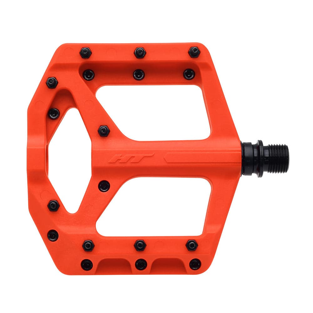 HT Components PA32 Supreme-C Pedals Dark Orange 9/16"