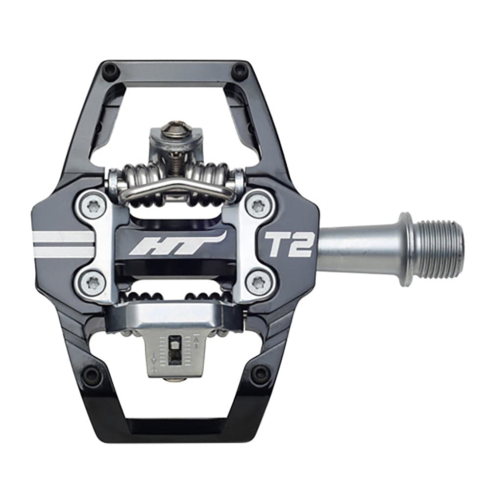 HT Components T2 Pedals Black 9/16"