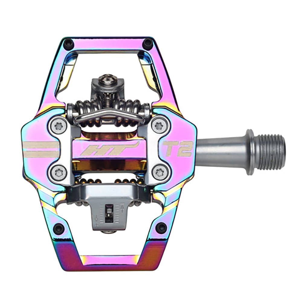 HT Components T2 Pedals Oil Slick 9/16"
