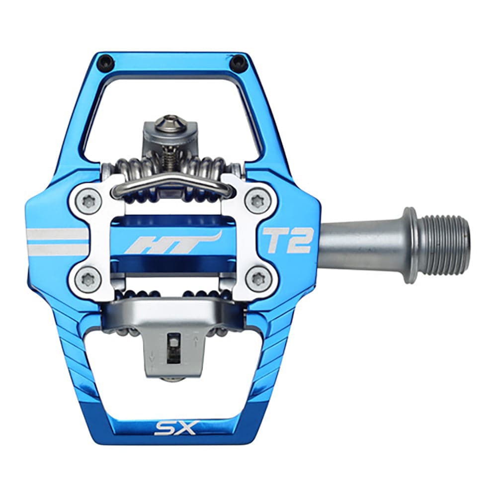HT Components T2-SX Pedals Blue 9/16"