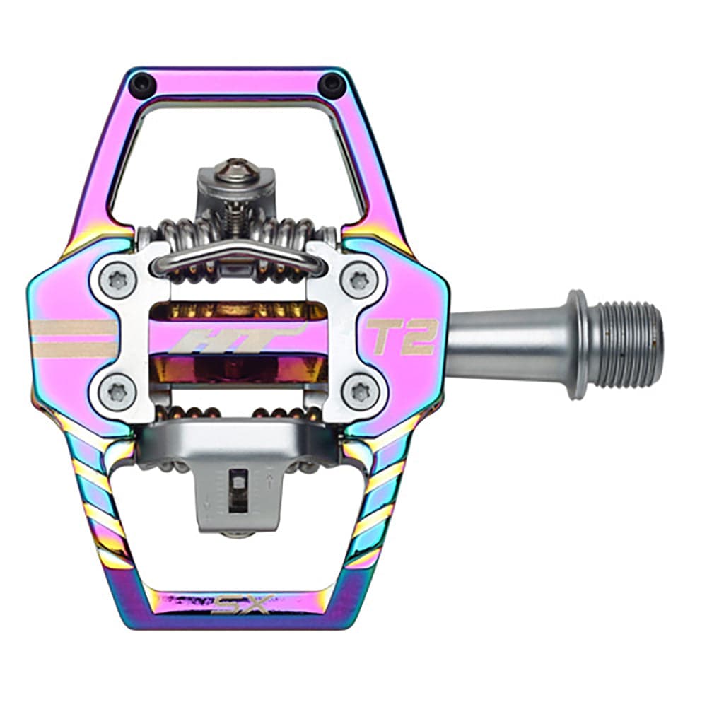 HT Components T2-SX Pedals Oil Slick 9/16"