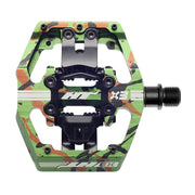 HT Components X-3 Clipless 9/16 Green Camo
