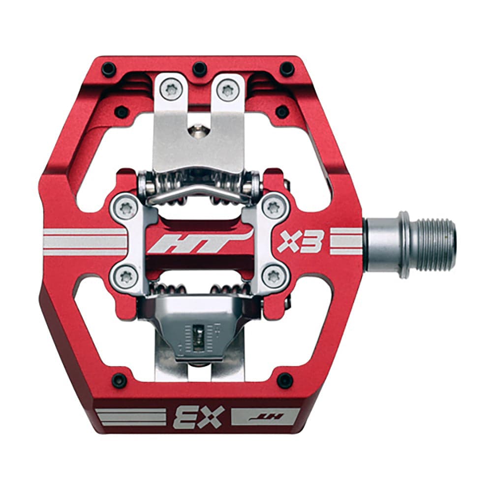 HT Components X3 DH/Enduro Pedals  Red 9/16"