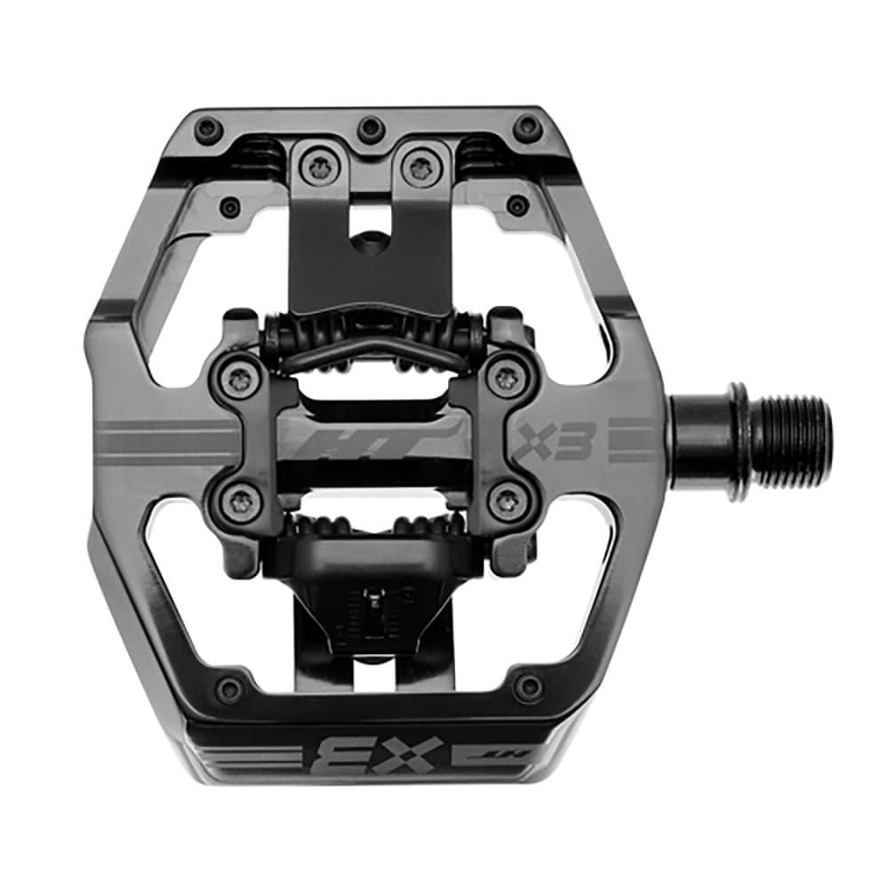 HT Components X3 DH/Enduro Pedals  Stealth Black 9/16"