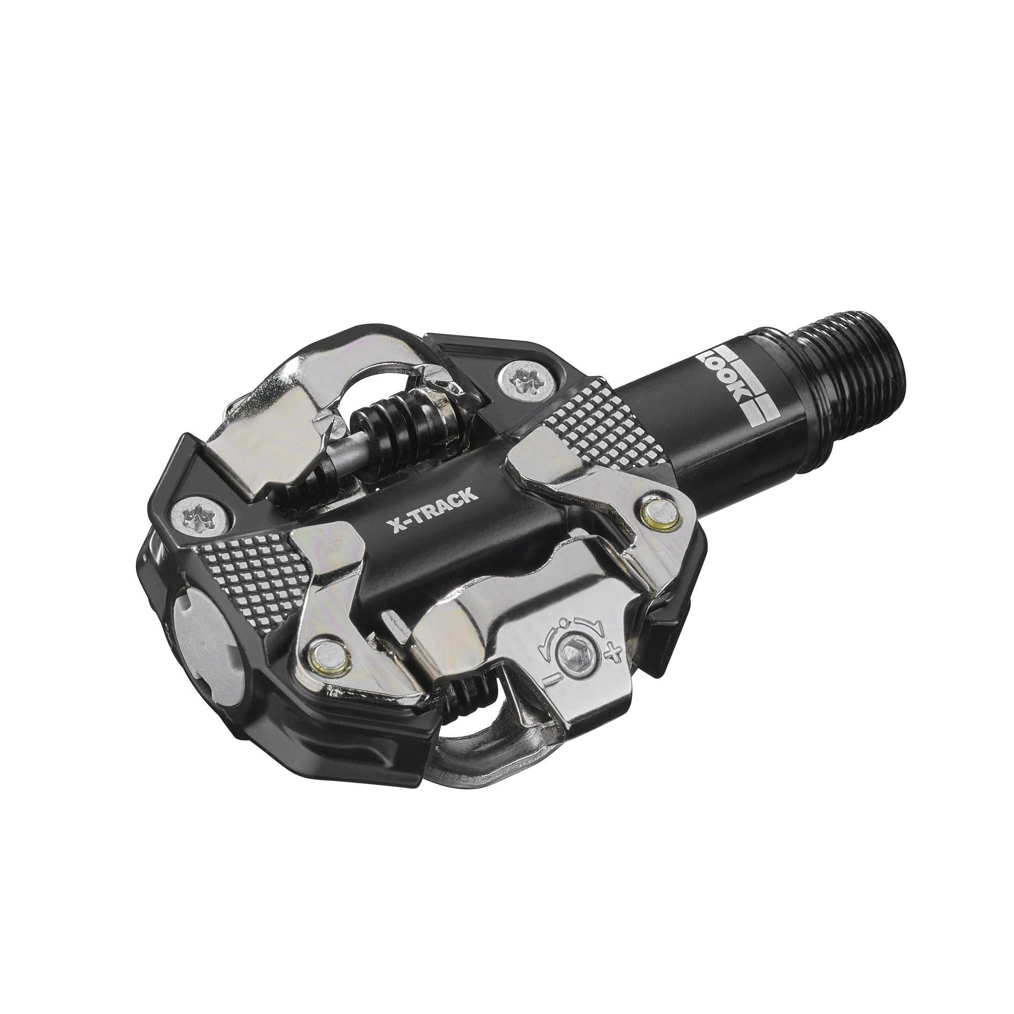 Look X-Track Race MTB Pedals: Black