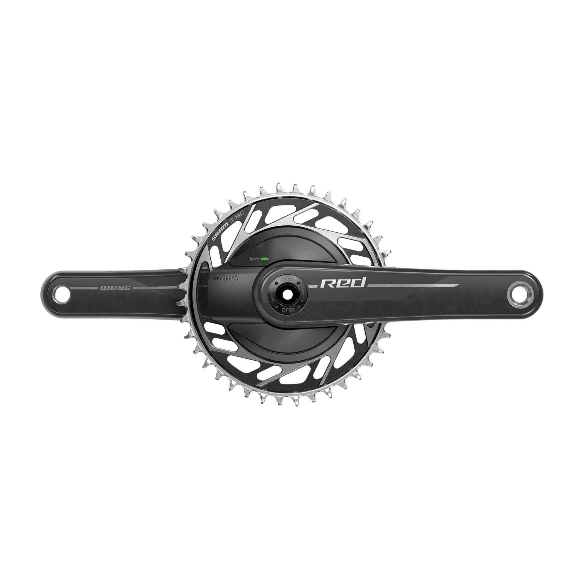 SRAM Red AXS 1X Power Meter Spider XPLR DUB Wide E1 - Threaded Mount 42T (BB Not Included):  165MM