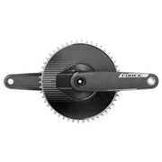 SRAM Crankset w/Power meter spider FORCE AXS 1x E1 DUB - Direct Mount 50T Aero (BB not included): BLACK 175MM