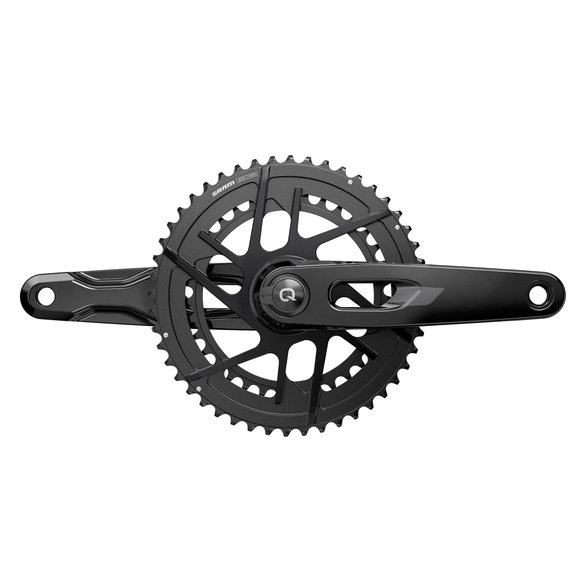 SRAM Crankset w/Power meter spindle RIVAL AXS E1 DUB - Direct Mount (BB not included): 46-33T 165MM