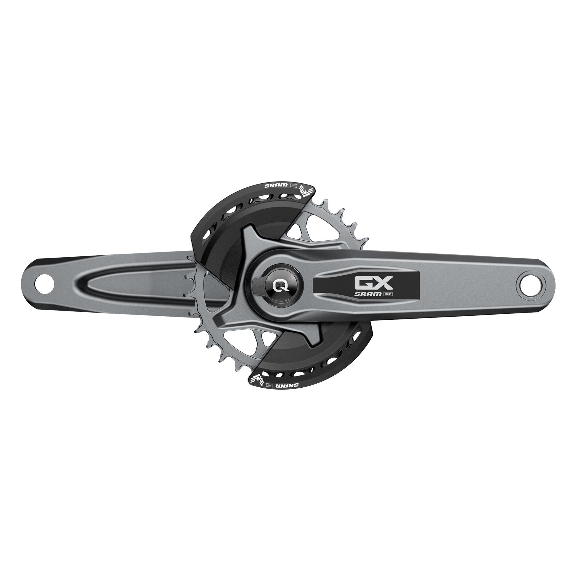 Sram Crankset Powermeter Gx Eagle Spindle: DARK POLAR 160MM