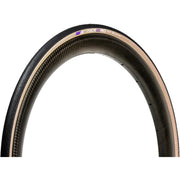 Panaracer AGXERO TLR Folding Road Tyre: BLACK/AMBER 700X30C