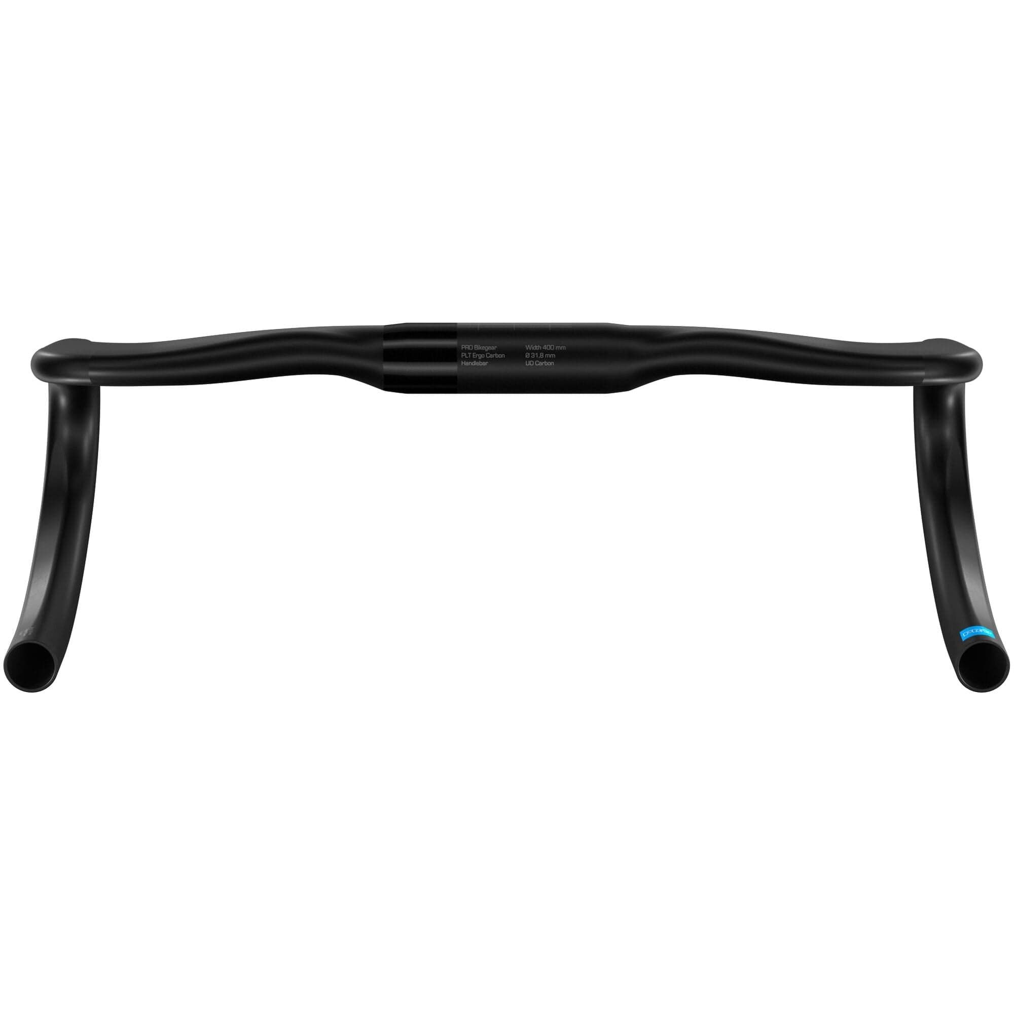 PRO PLT Handlebar, Carbon, 31.8mm, Ergo, 40cm