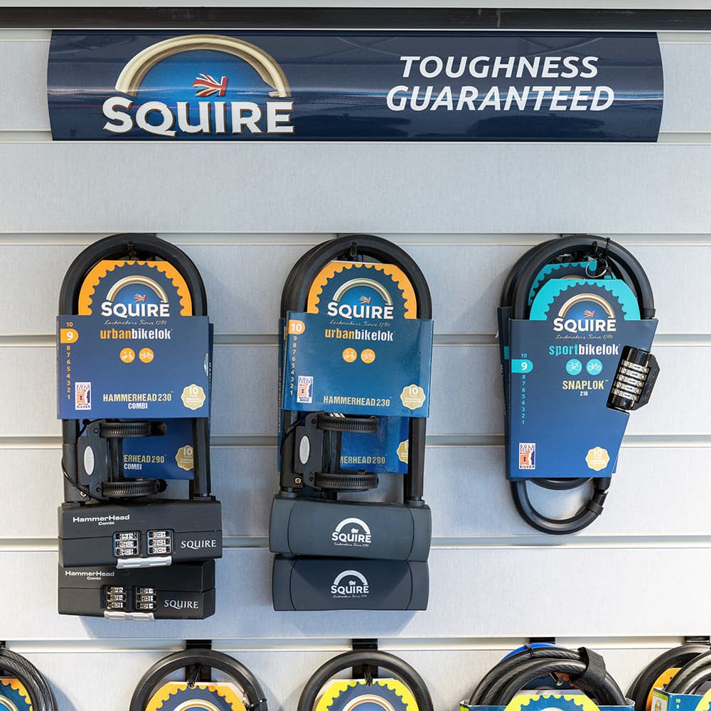 Squire Slat Wall Headers Blue/Green 80x25cm