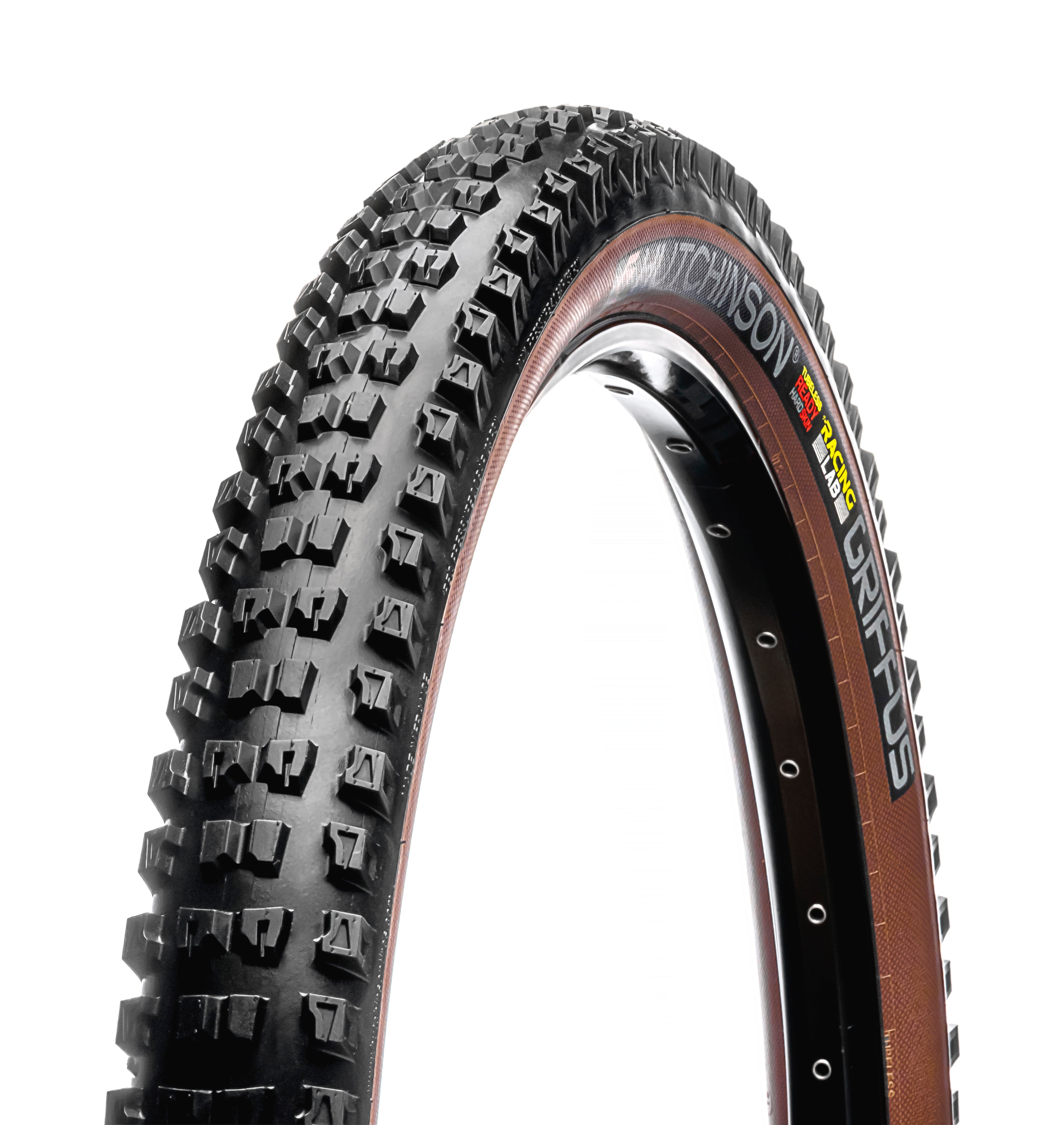 Hutchinson Griffus Racing Lab MTB Tyre (Tan, 29 x 2.50, TR, HS, RR)