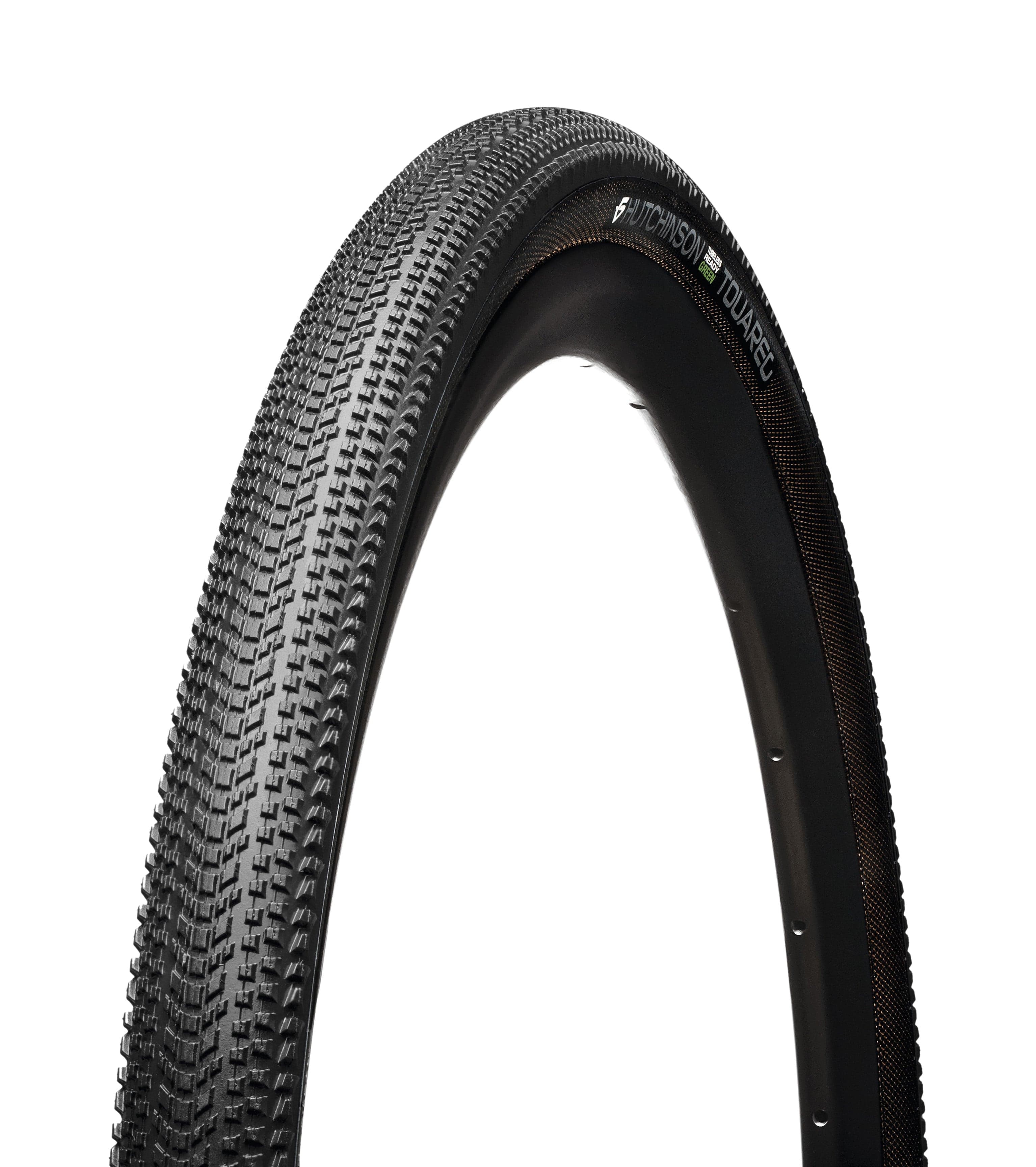 Hutchinson Touareg Green Gravel Tyre (Black, 700 x 40, TR, FB)