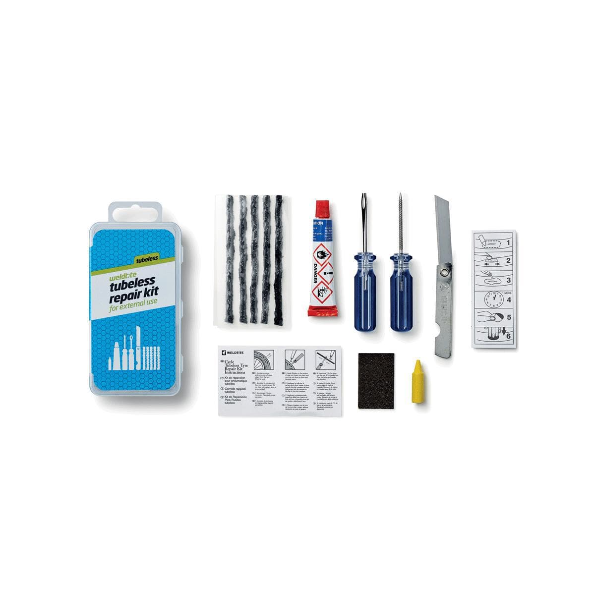 Weldtite Tubeless Repair Kit: