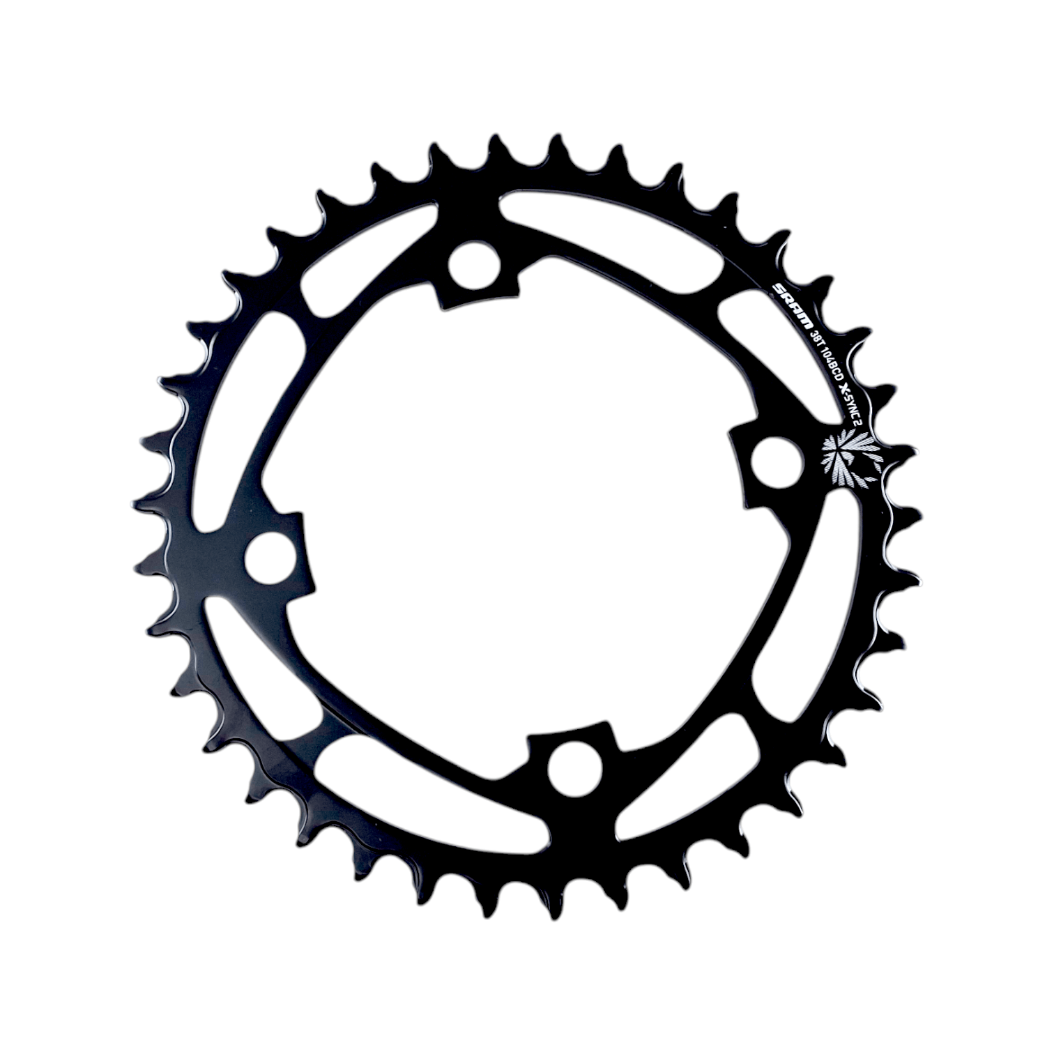 Sram Chain Ring X-Sync 2 38T 104 Bcd Steel Eagle Black: Black 38T