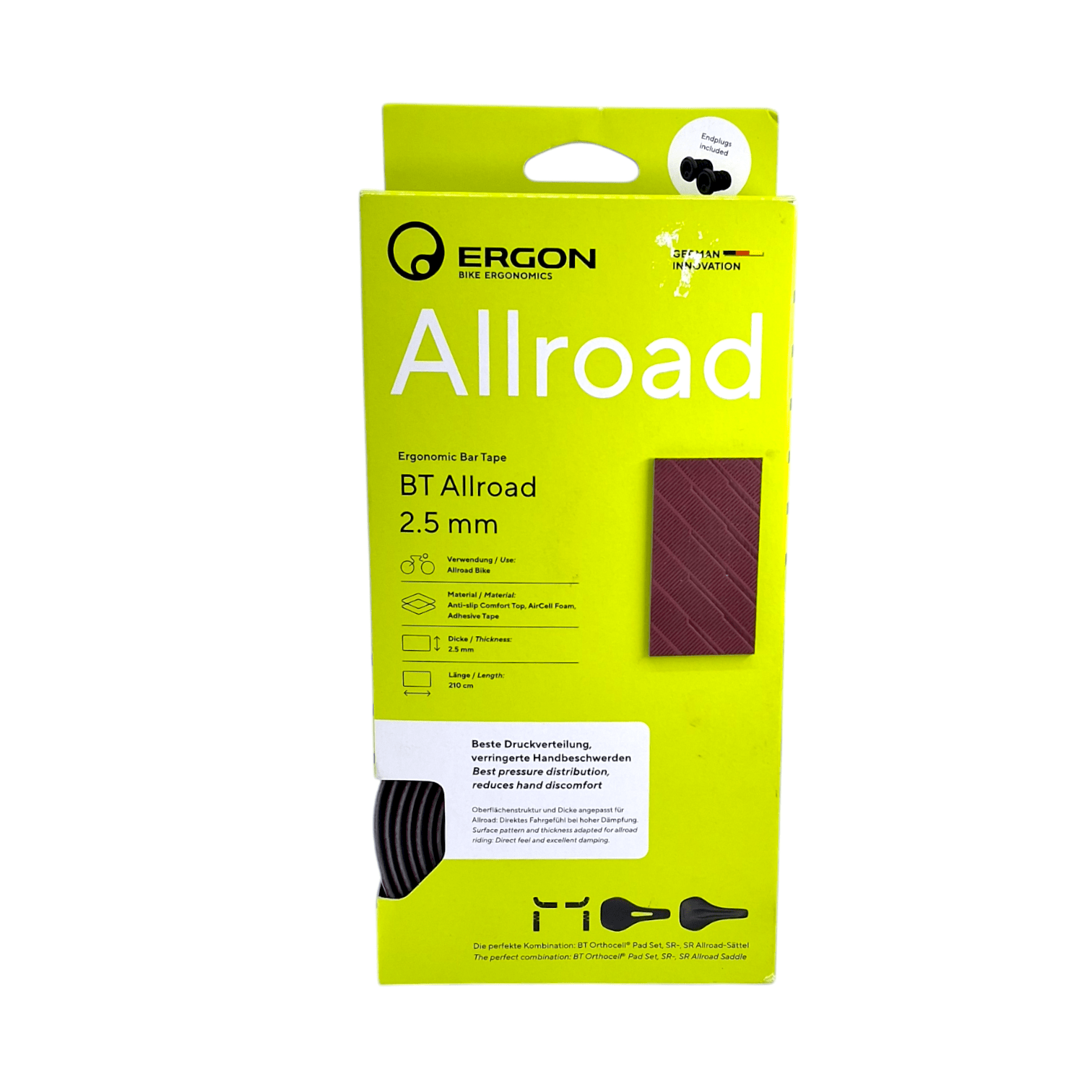 Ergon Bartape Allroad - Merlot Red