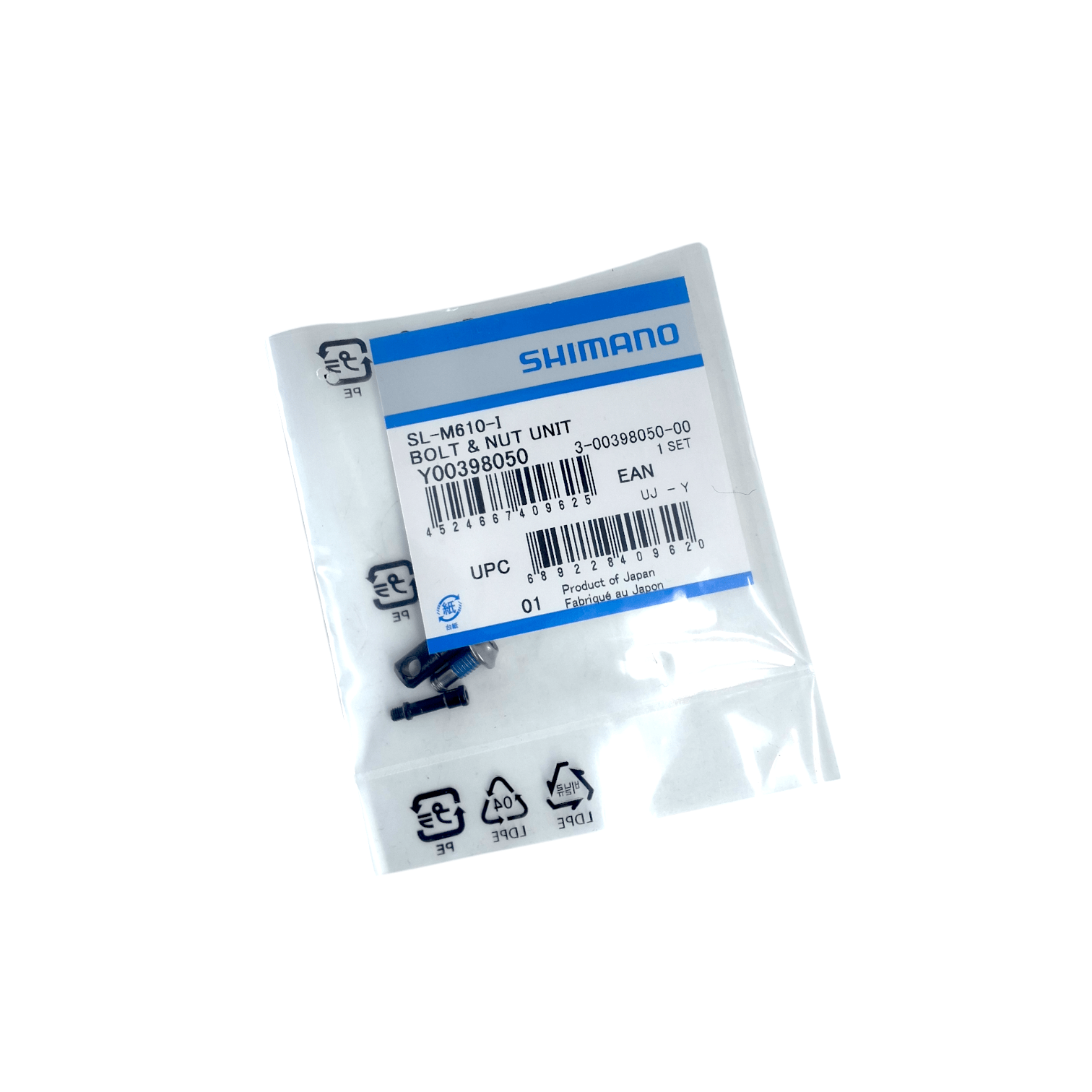 Shimano Spares SL-M610-I bolt and nut unit