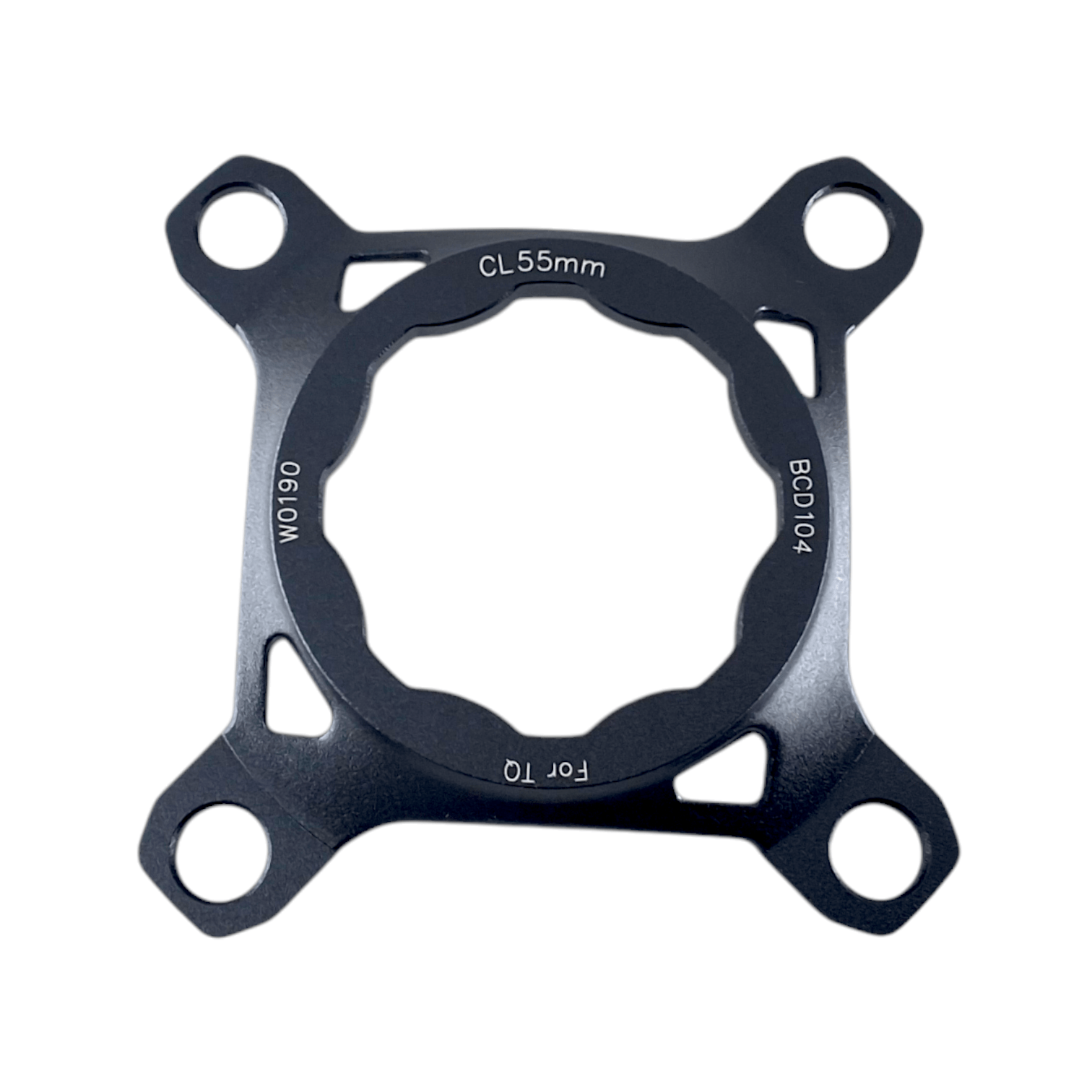 FSA TQ HPR50 Ebike Spider (Black, 1x, 104 BCD, CL55, W0190)