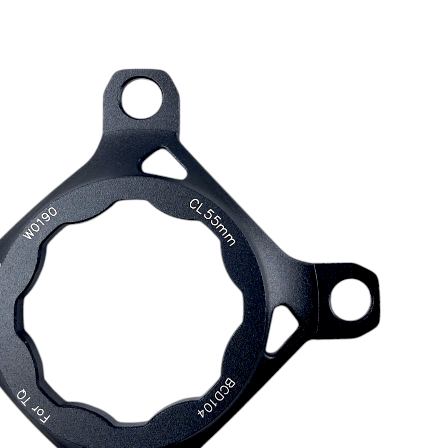 FSA TQ HPR50 Ebike Spider (Black, 1x, 104 BCD, CL55, W0190)