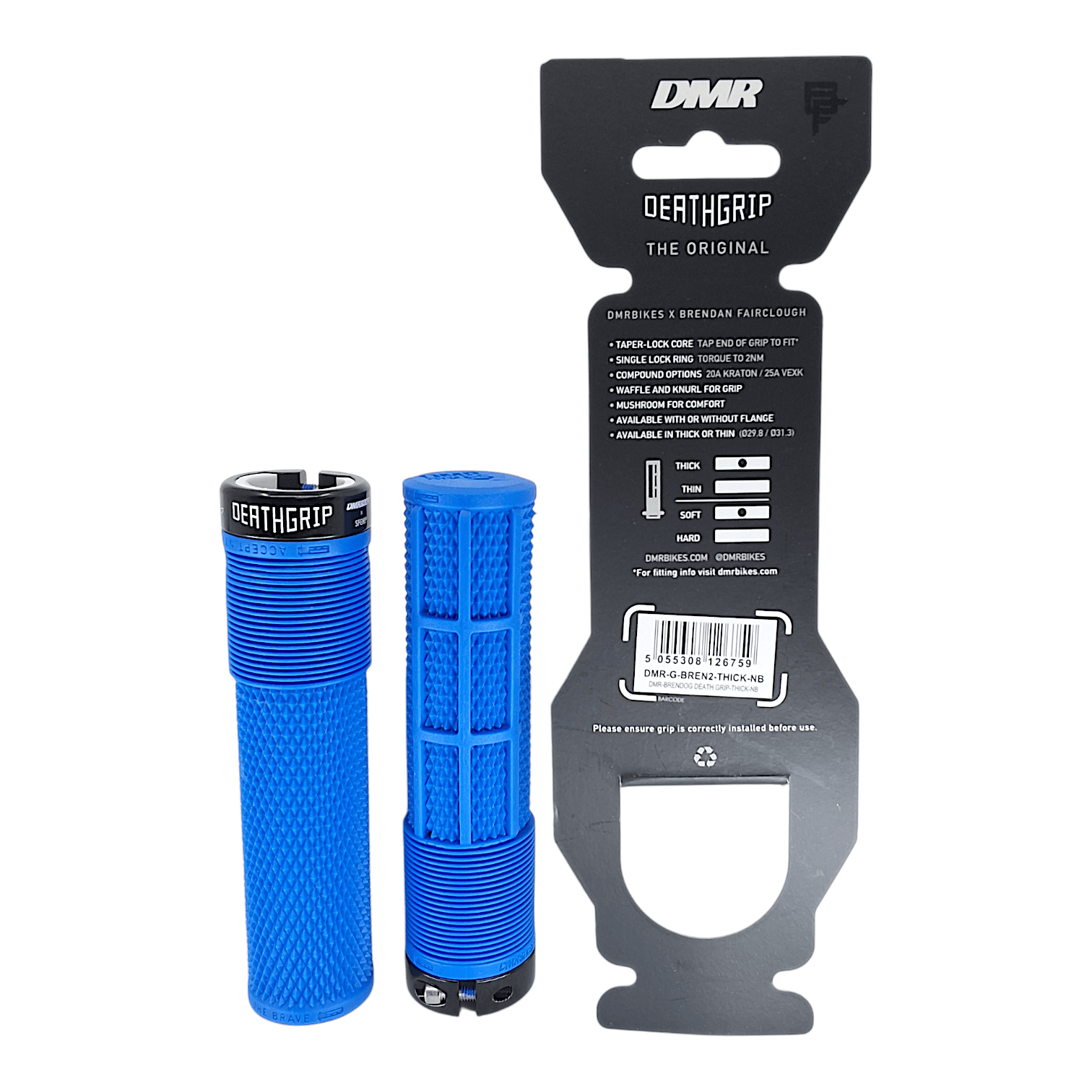 DMR BRENDOG DeathGrip  Thick  Royal Blue