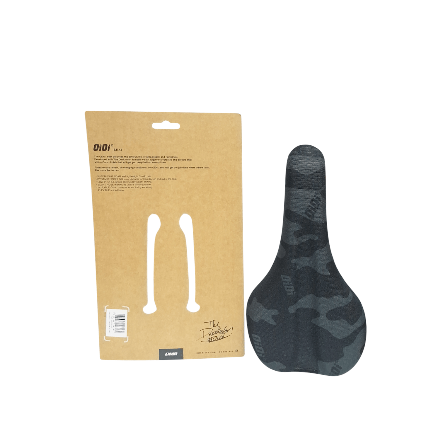 DMR Saddle  OiOi  Black Camo