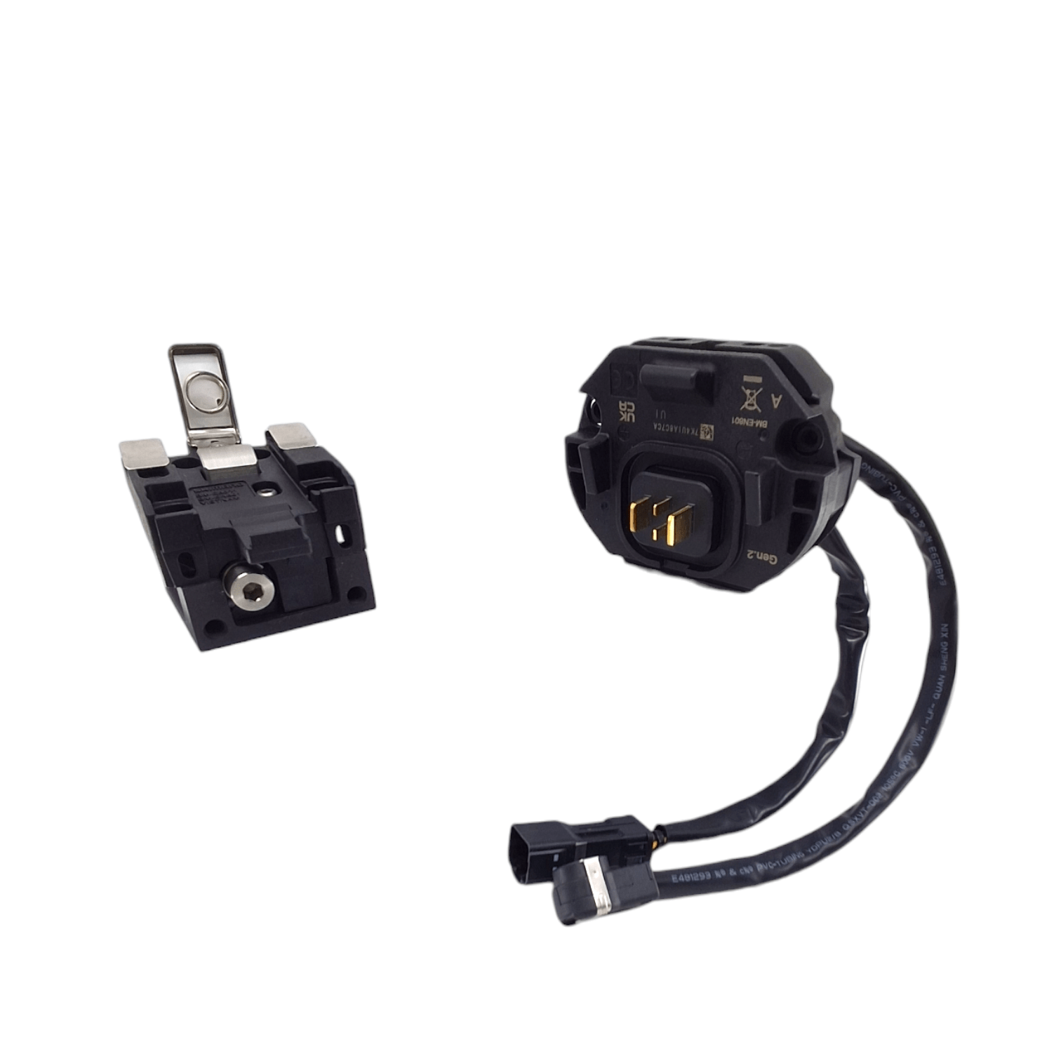Shimano STEPS BM-EN801A battery mount; without key type; cable 250mm; EWCP100 cable 200mm