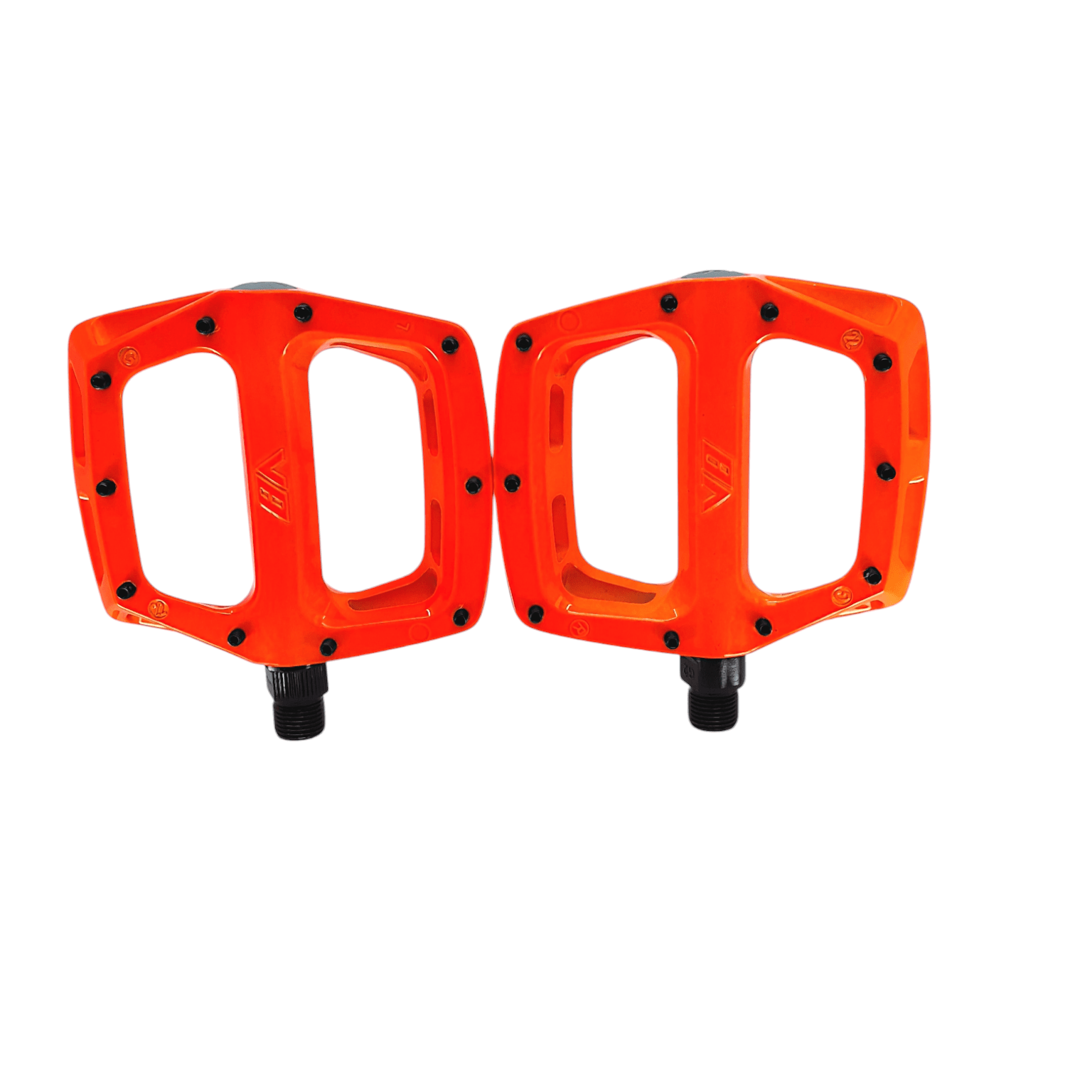 DMR V8 Mountain Biking 9/16" Platform Pedal - Highlighter Orange