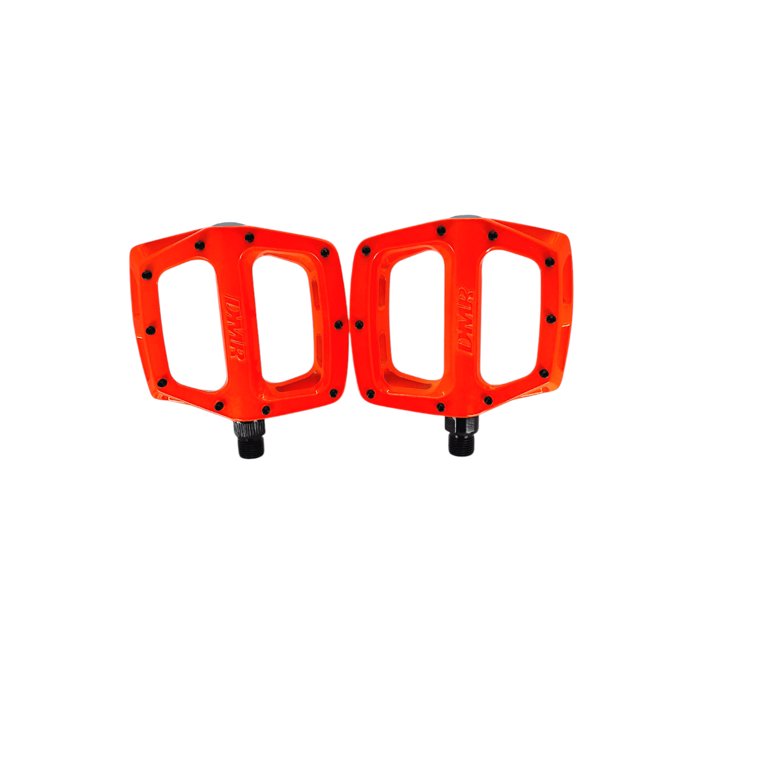 DMR V8 Mountain Biking 9/16" Platform Pedal - Highlighter Orange