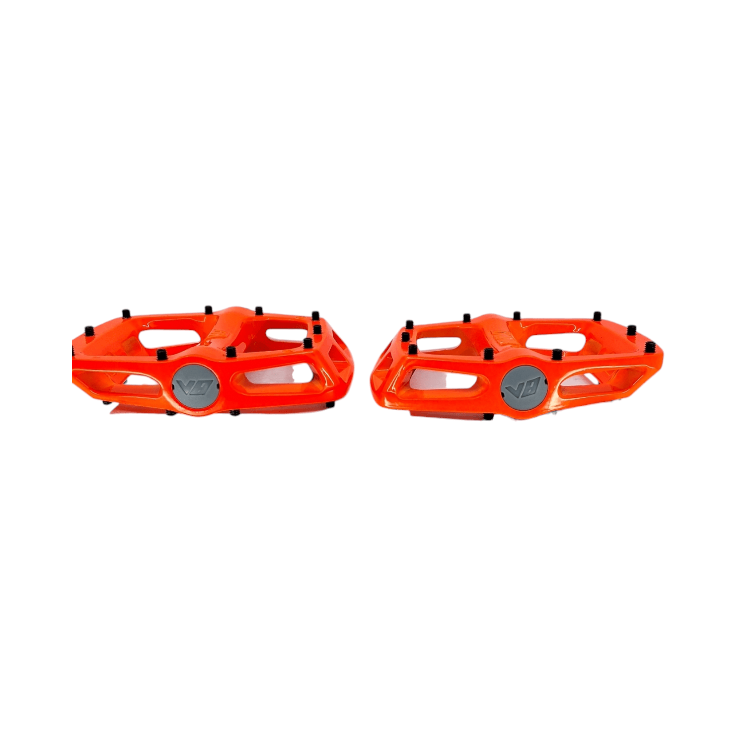 DMR V8 Mountain Biking 9/16" Platform Pedal - Highlighter Orange