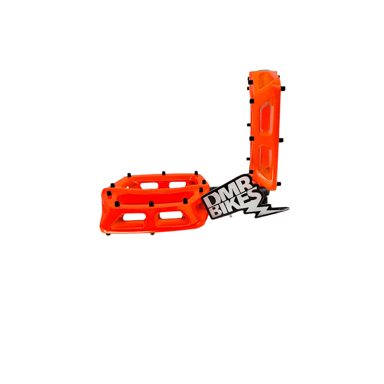 DMR V8 Mountain Biking 9/16" Platform Pedal - Highlighter Orange
