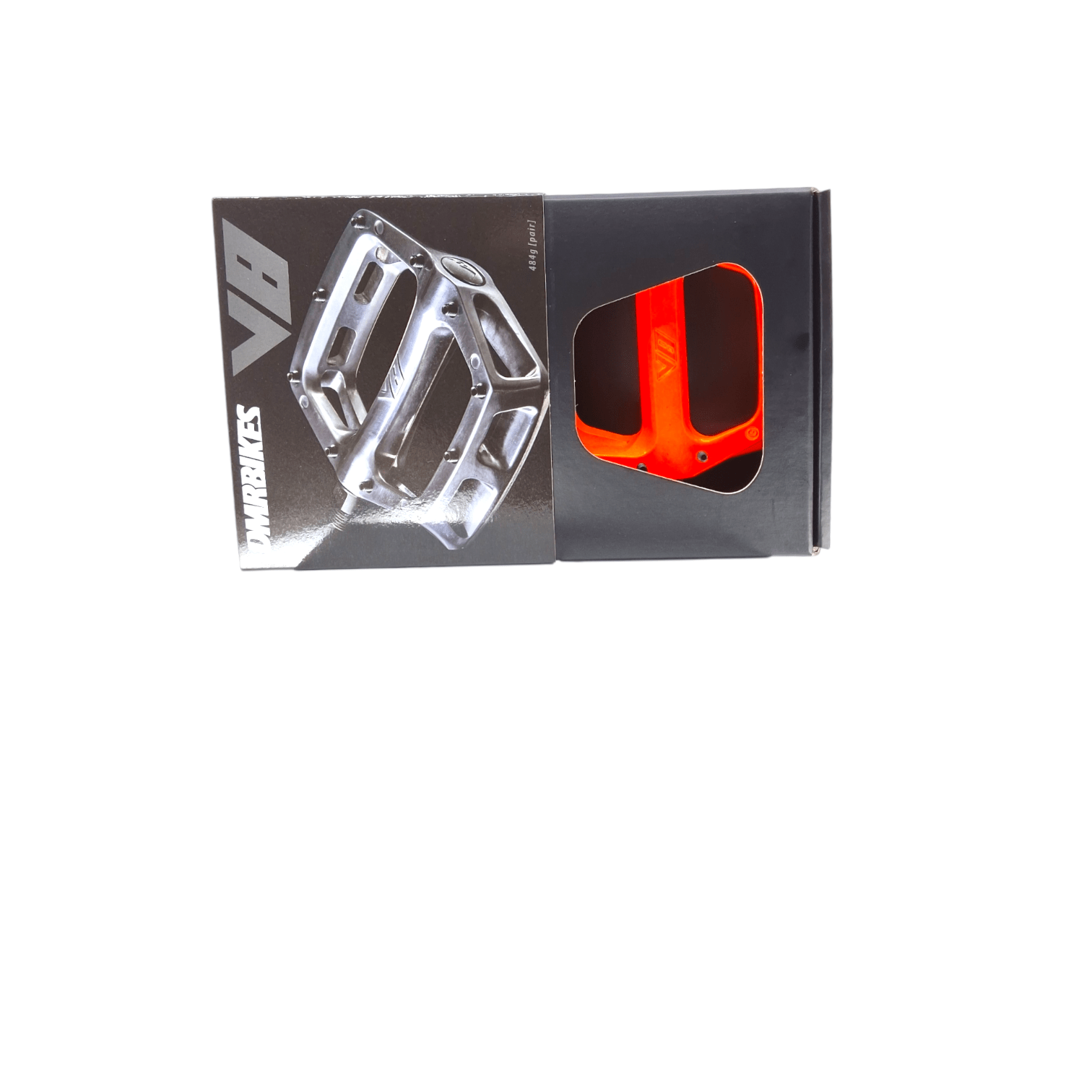 DMR V8 Mountain Biking 9/16" Platform Pedal - Highlighter Orange
