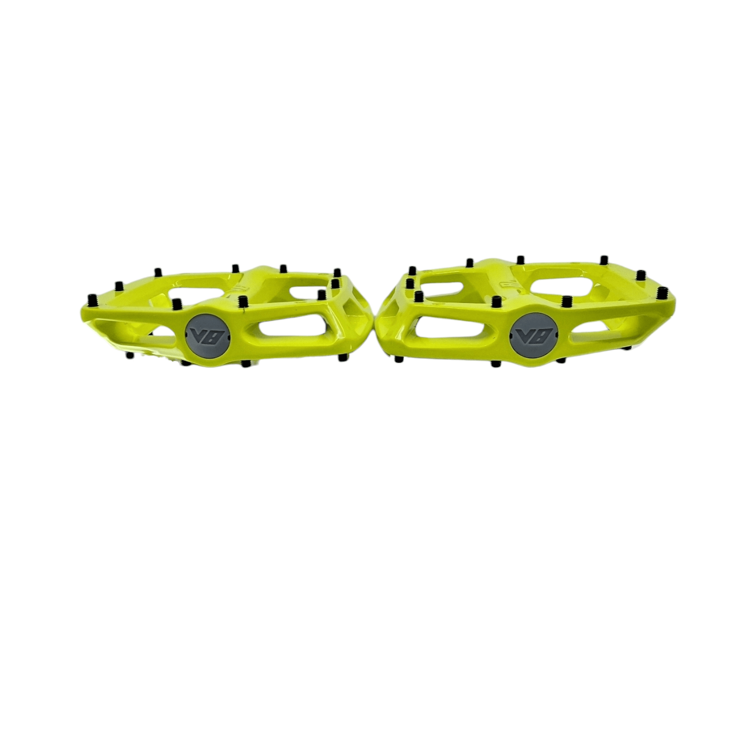 DMR V8 Mountain Biking 9/16" Platform Pedal - Lemon lime