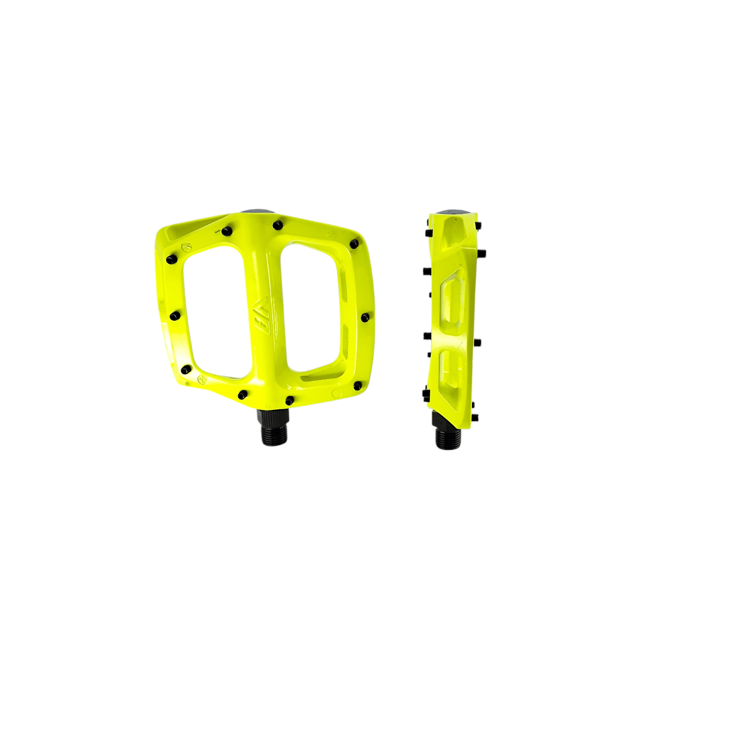 DMR V8 Mountain Biking 9/16" Platform Pedal - Lemon lime